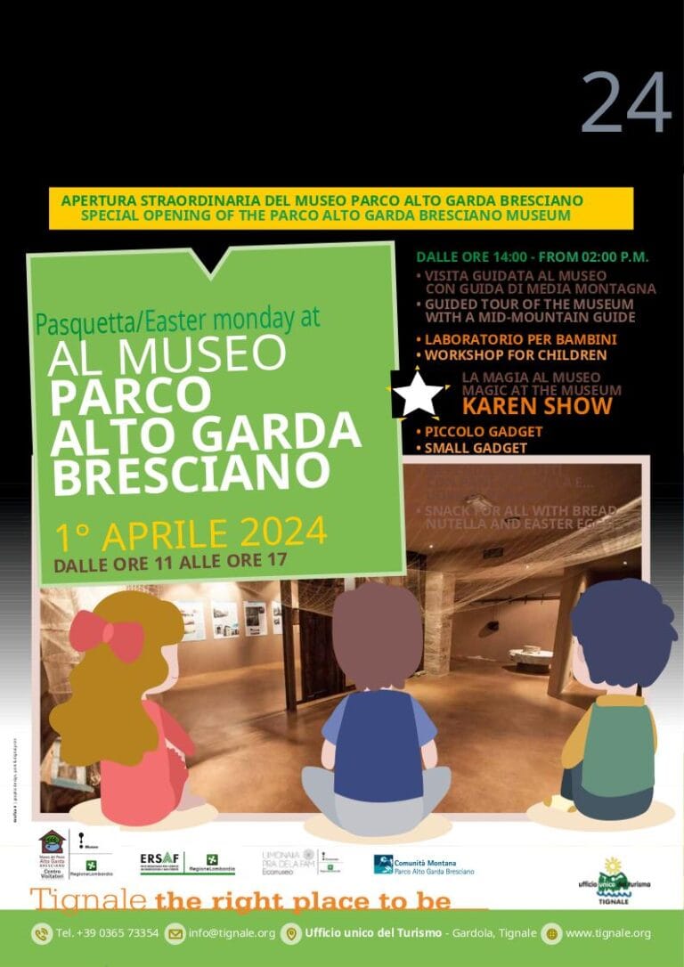 Rainy Day Easter Monday at the Alto Garda Bresciano Park Museum