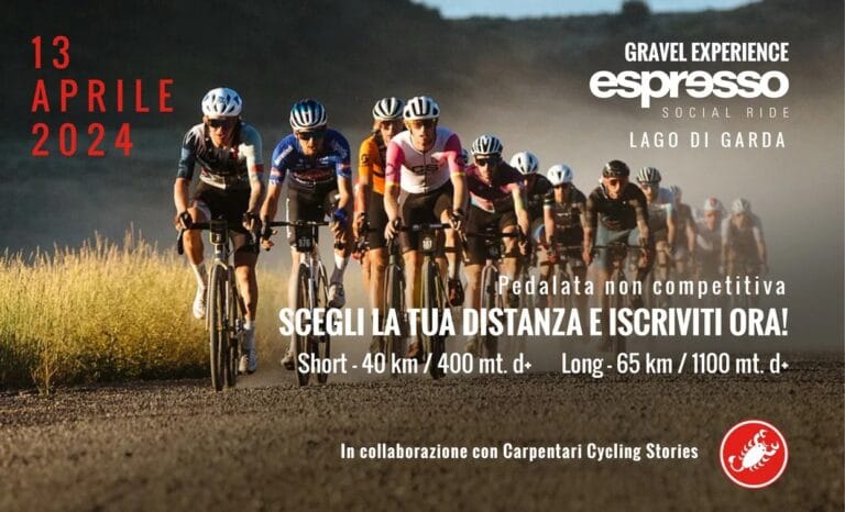 Espresso Social Ride Lake Garda: the event for gravel biking enthusiasts on the shores of Lake Garda