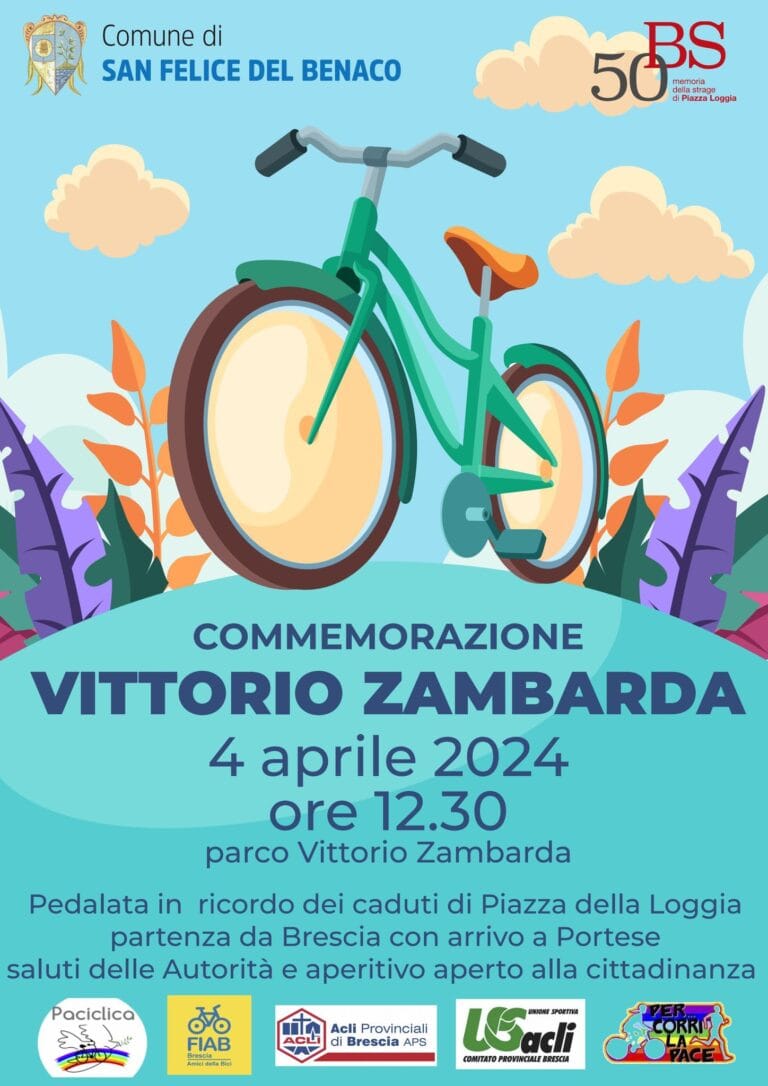 Commemoration of Vittorio Zambarda and the Fallen of Piazza della Loggia