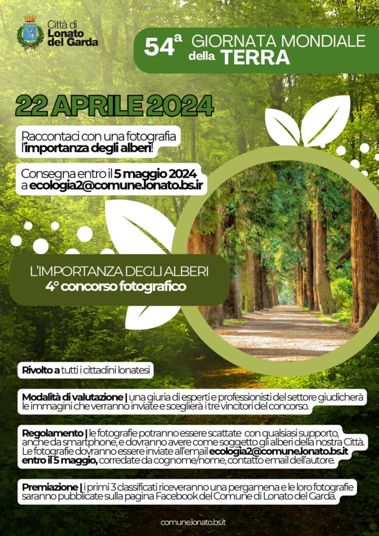 Lonato’s Photography Contest: The Importance of Trees for Sustainability