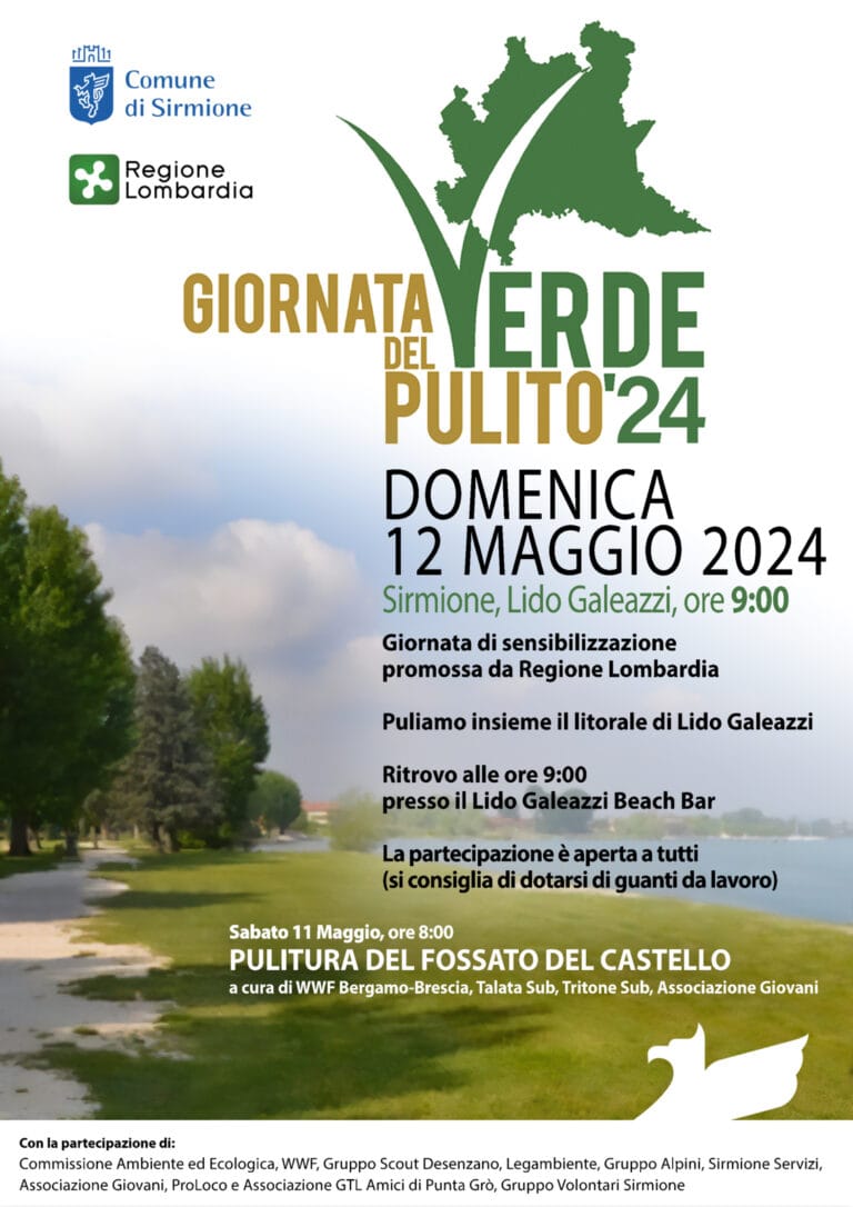 Clean Green Days in Sirmione: Volunteers for Environmental Protection