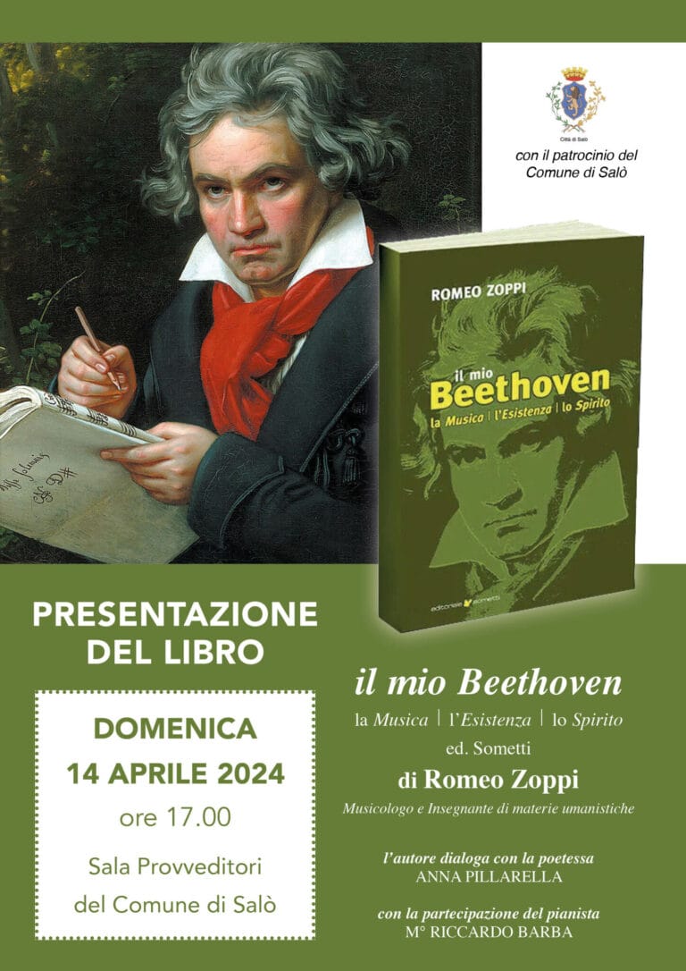 Book Presentation: “My Beethoven. Music, Existence, Spirit” in Salò