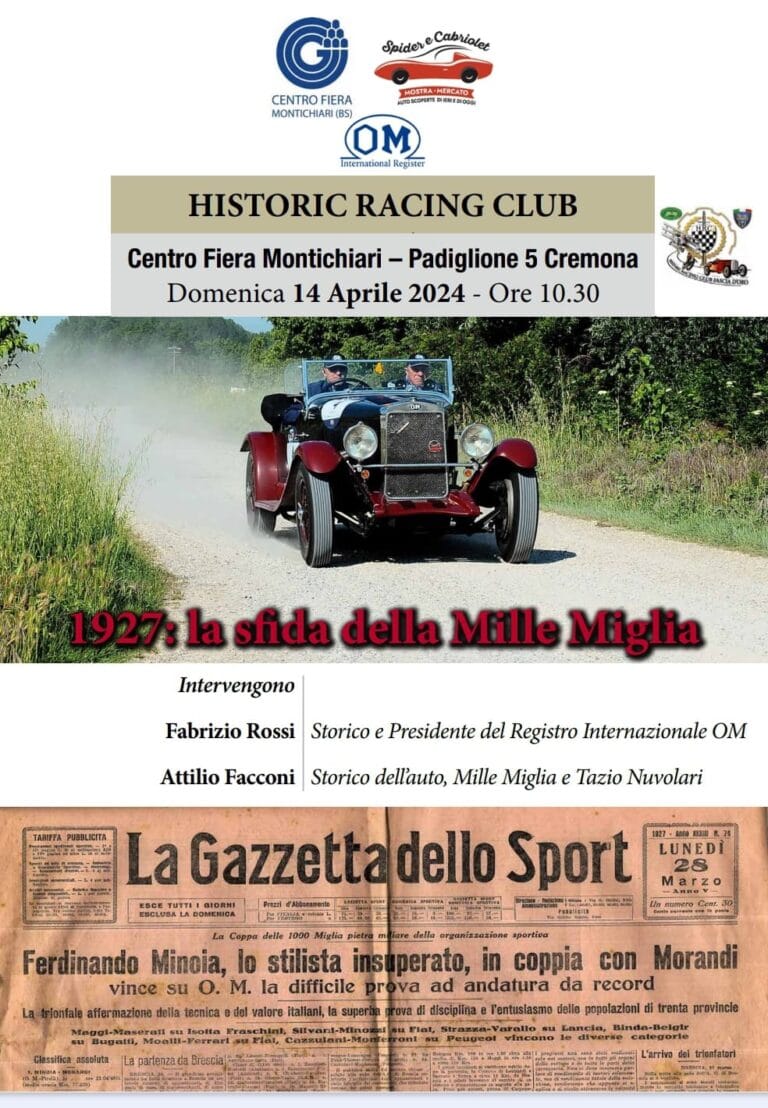 Spider and Cabriolet Historical-Motoring Conference: Gek Motors Scuderia