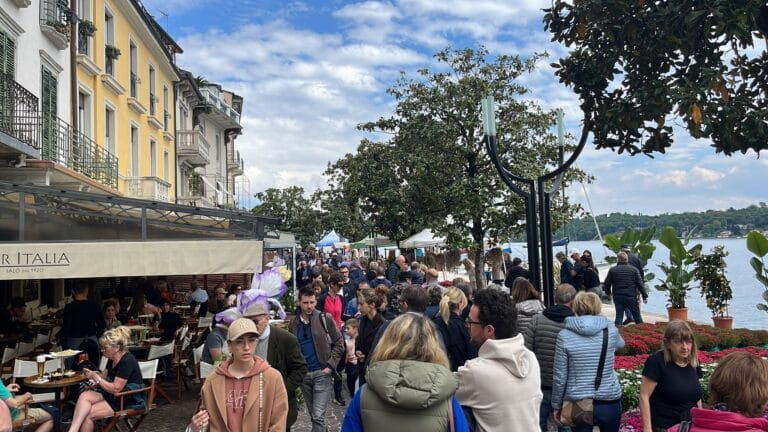 Salò Botanica: Success and Crowds for the Green Festival in the Historic Center