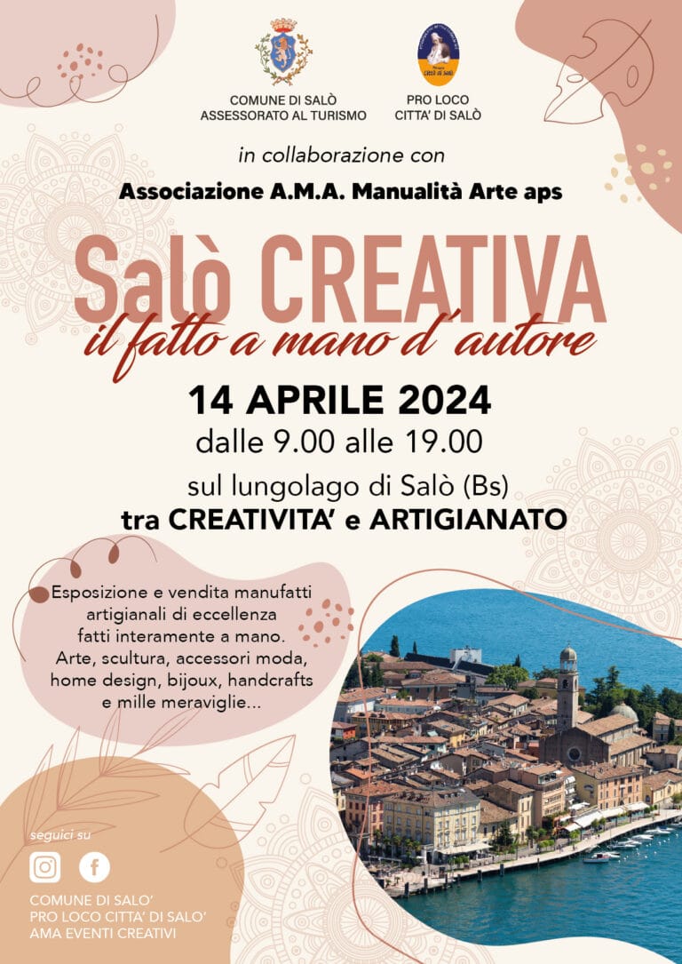 Art and Craft Meet at Salò Creativa