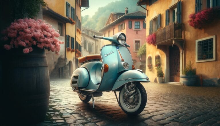 Audax of Lake Garda: the international vespa challenge among the beauties of Garda