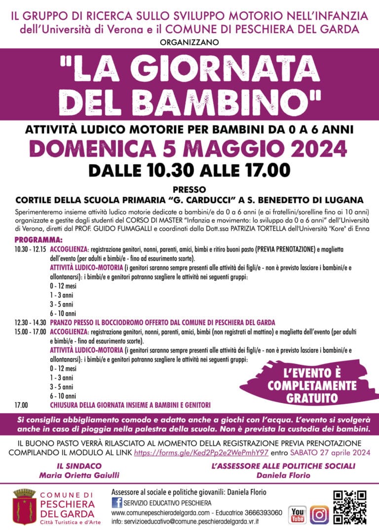 Children’s Day 2024: Fun and Entertainment in Peschiera del Garda