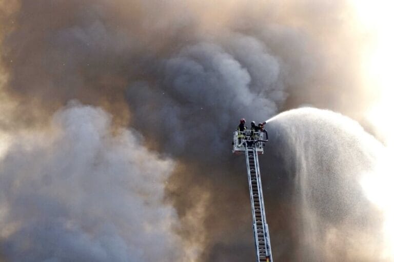 COURAGE: The winning photo of the third week of the Block Notes Photo Contest