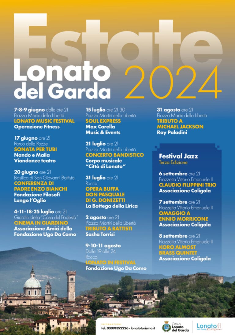 Lonato del Garda: Summer 2024 with Concerts, Cinema, and Jazz