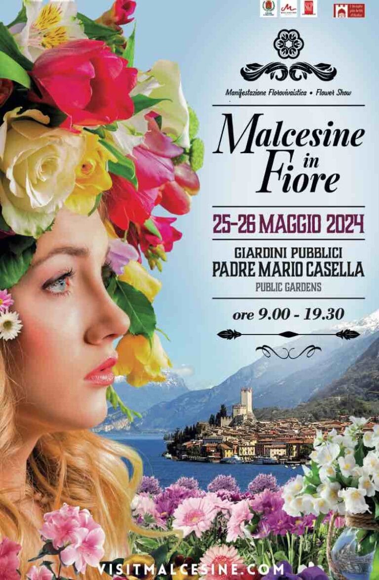 Malcesine in Bloom: Floriculture Market Exhibition on Lake Garda