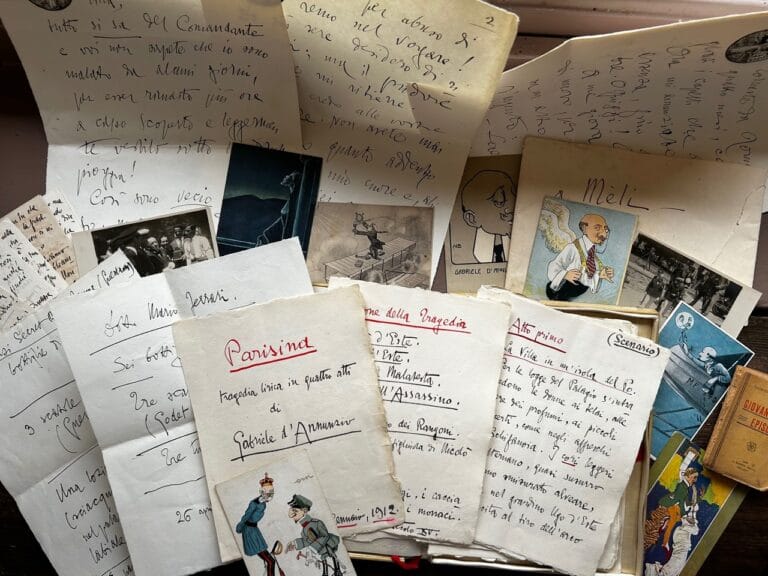 The Vittoriale degli Italiani welcomes the precious D’Annunzio Paglieri collection