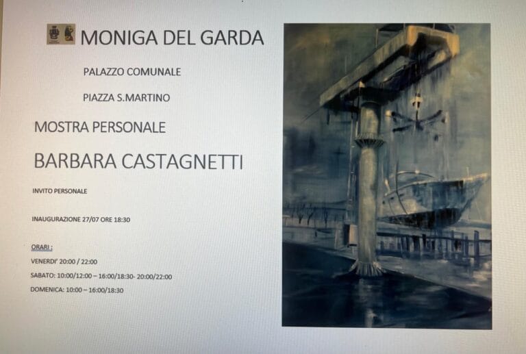 Cultural summer in Moniga del Garda between tradition and contemporary art