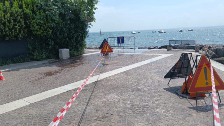 Monitoring and interventions for the water and sewerage system in Bardolino