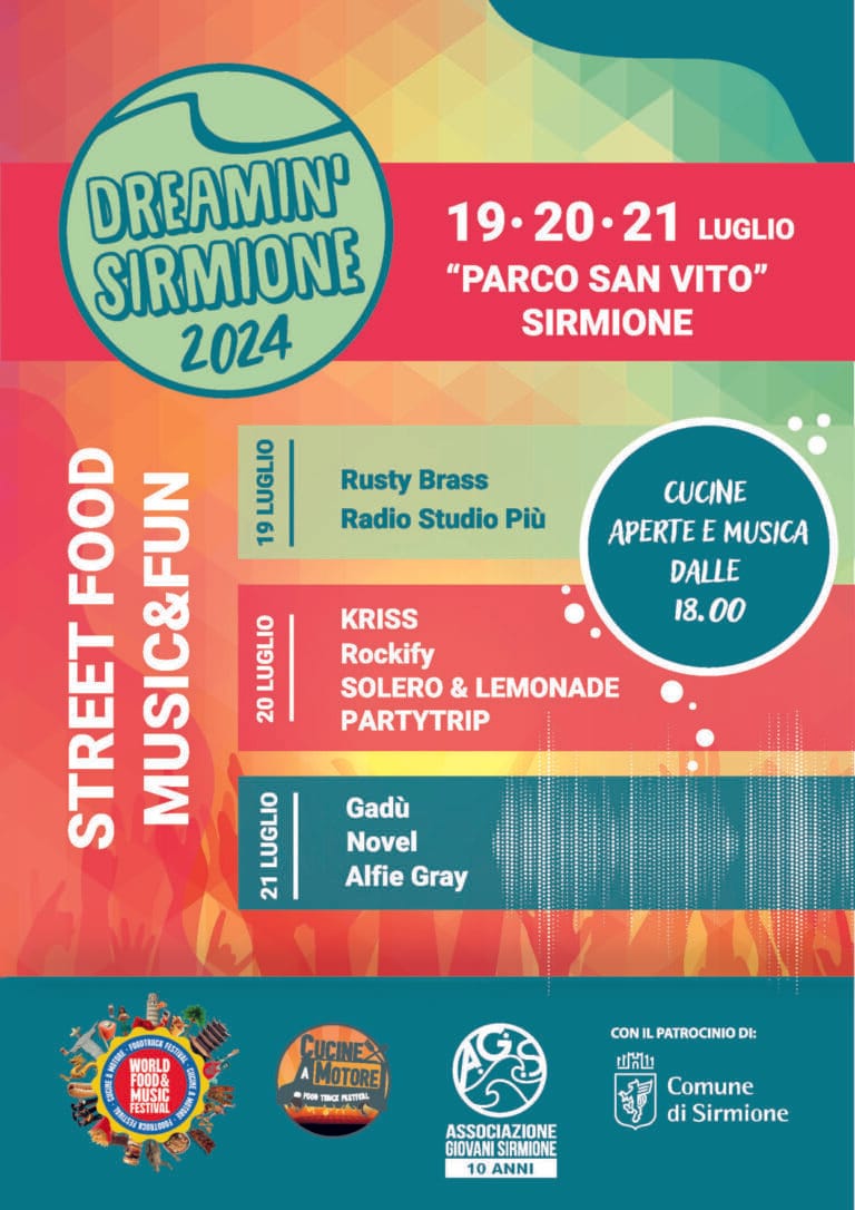 Dreamin’ Sirmione 2024: Music, Fun, and Street Food