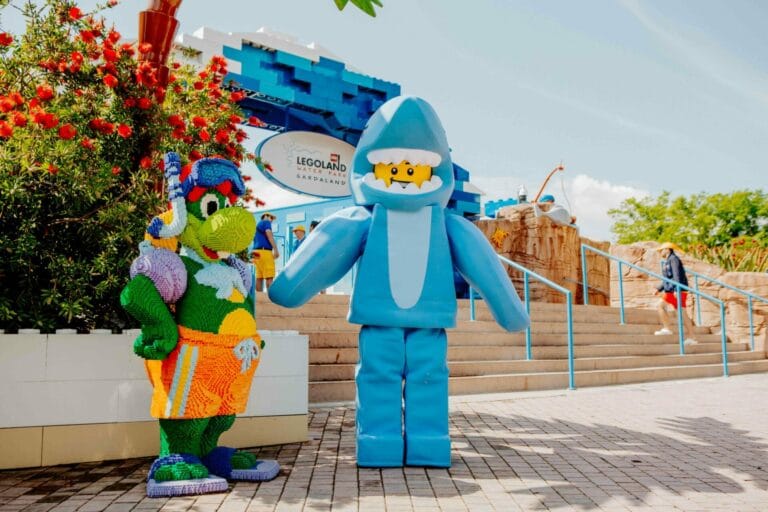 LEGOLAND Water Park Gardaland Welcomes the LEGO Shark Mascot