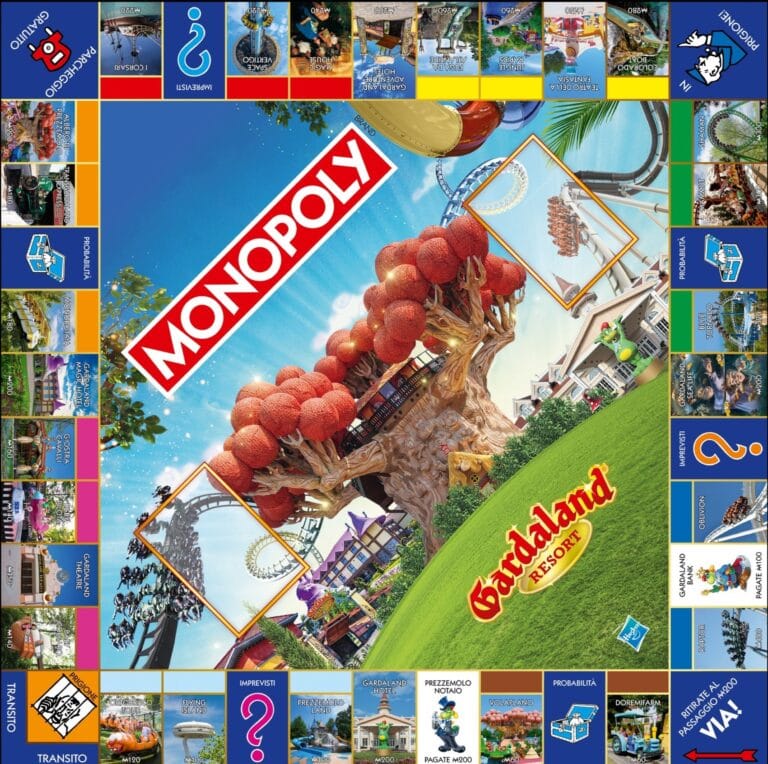Gardaland celebrates 49 years with special Monopoly