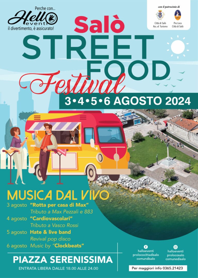 Salò: New Summer Events with Music and Street Food