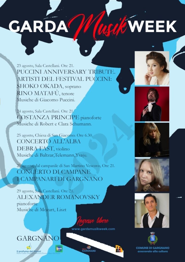 GARDA Music WEEK in Gargnano: A Festival of Music and Culture