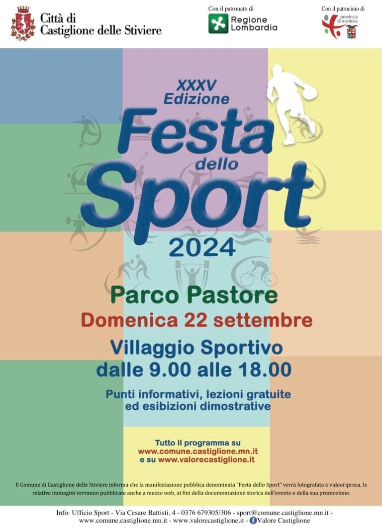 Sports Festival in Castiglione: activities for all ages