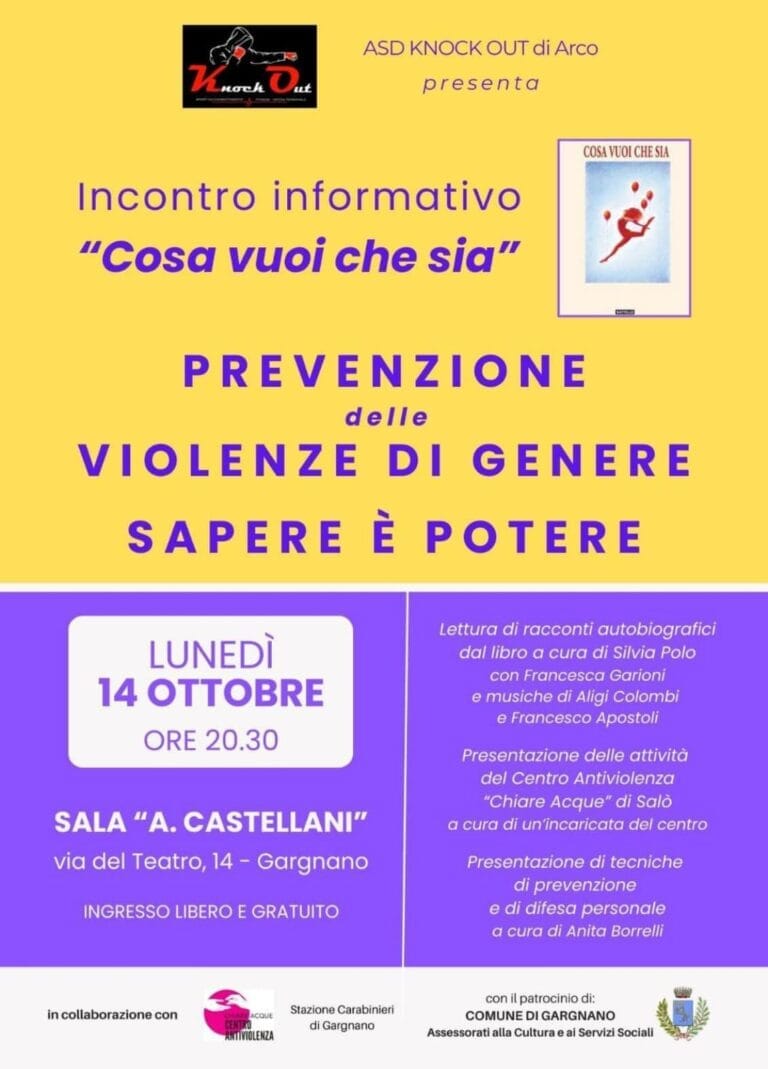 Meeting in Gargnano for the Prevention of Gender Violence