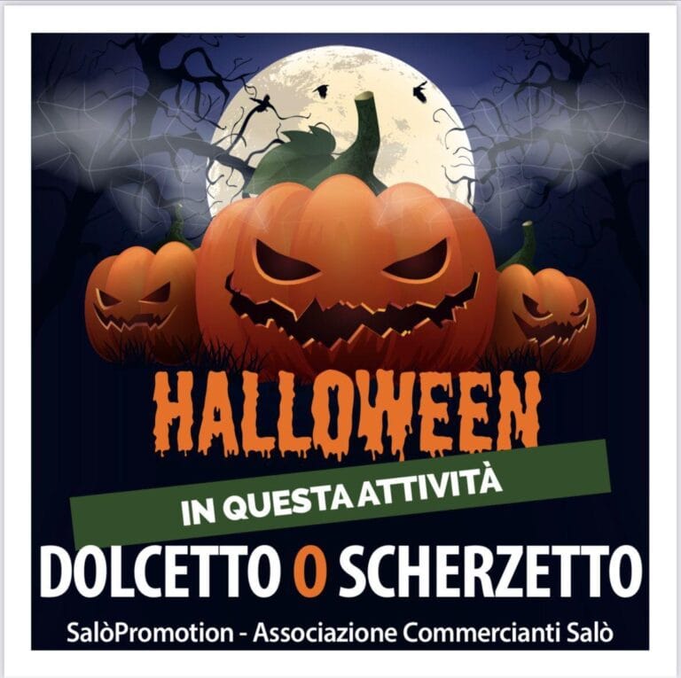 Halloween in Salò: Trick or Treat Energizes the Historic Center