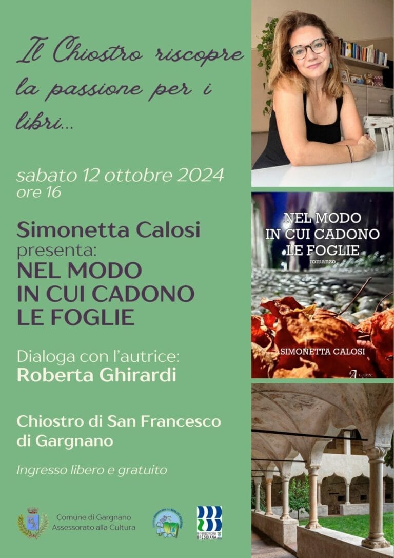 Book presentation by Simonetta Calosi in Gargnano