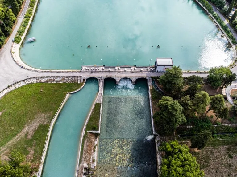 Increased the flow of the Salionze dam to lower the lake level