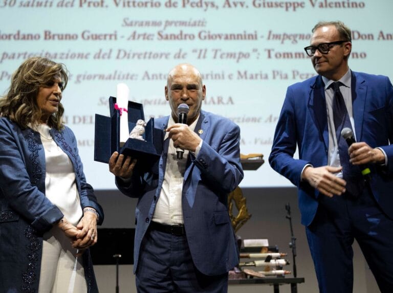 Giordano Bruno Guerri: M.ARTE Award, Intellectual Freedom Rome