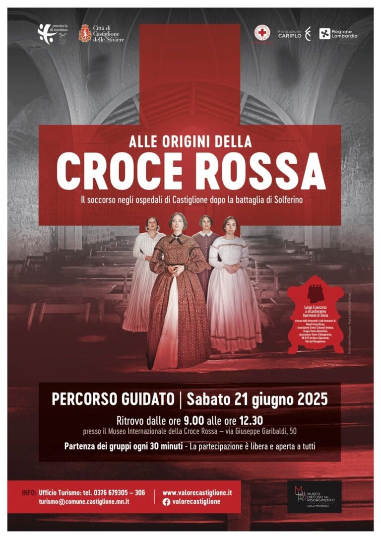 A journey through the history of solidarity: Castiglione delle Stiviere commemorates the birth of the Red Cross