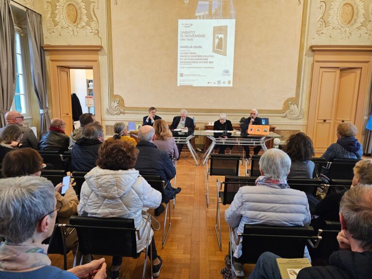 Desenzano rediscovers Ulisse Papa: the book on his essays and political speeches presented