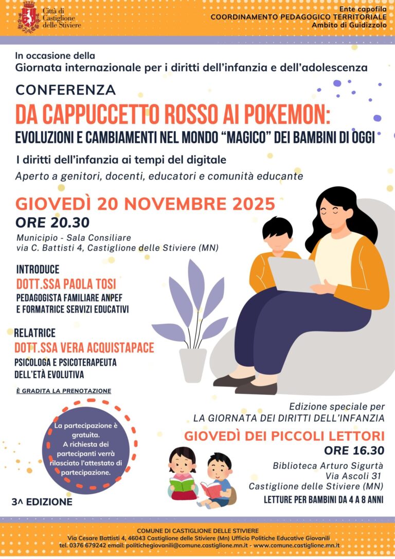 From Little Red Riding Hood to Pokémon: a conference to understand the magical world of today’s children