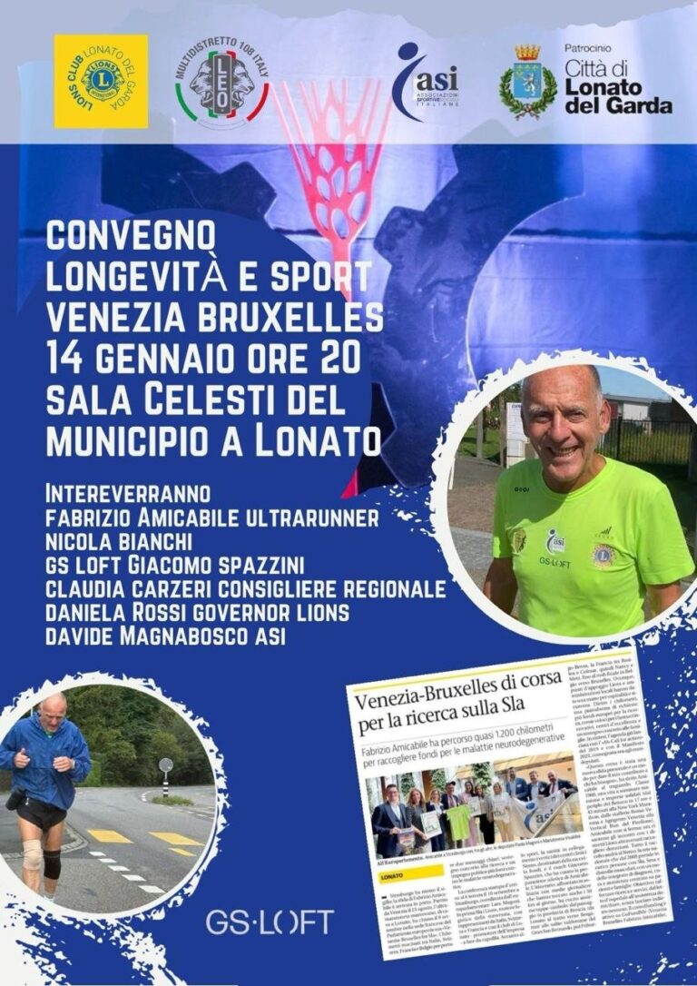 Lonato del Garda Hosts Conference on Sports and Research to Combat ALS