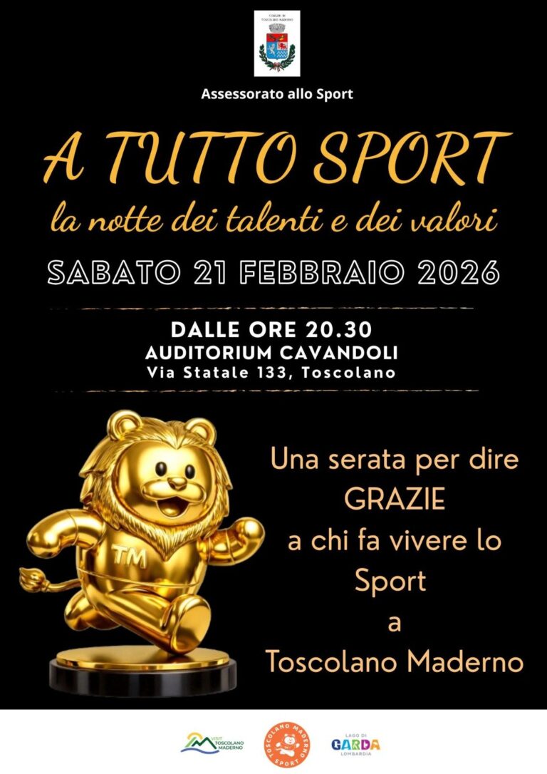 Toscolano Maderno Showcases Sports and Culture with Awards and Literary Readings