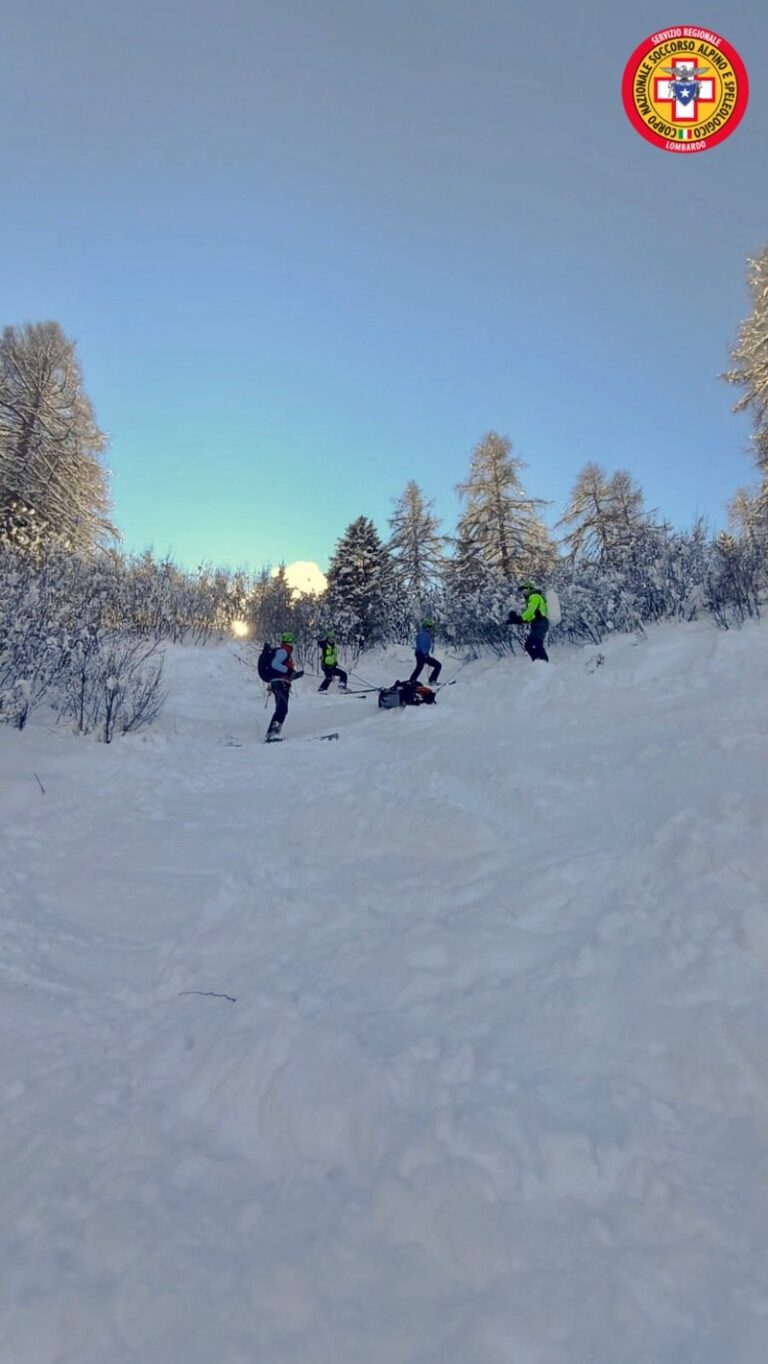 Rescue Training Turns Real in Breno Avalanche Drill