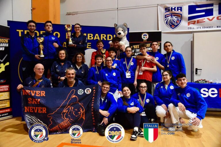 Garda Karate Team Dominates at Lombardia Trophy in Gorgonzola