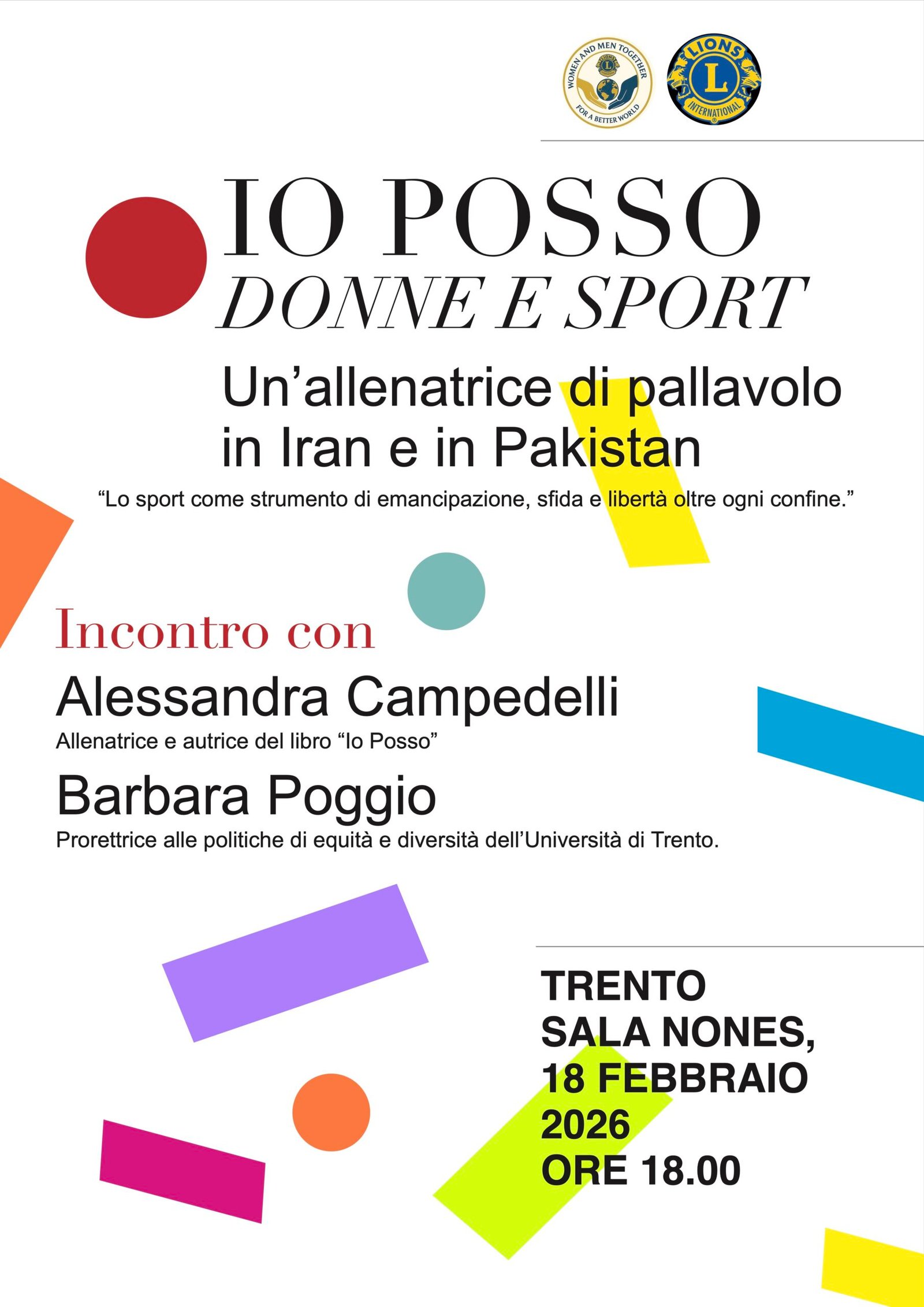 Alessandra Campedelli Highlights Sports as a Bridge for Culture and Rights in Trento