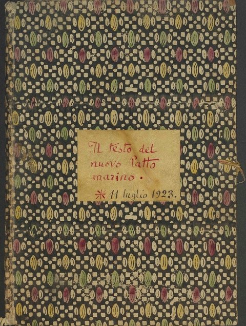 Vittoriale Acquires Original Documents of D’Annunzio’s Naval Pact