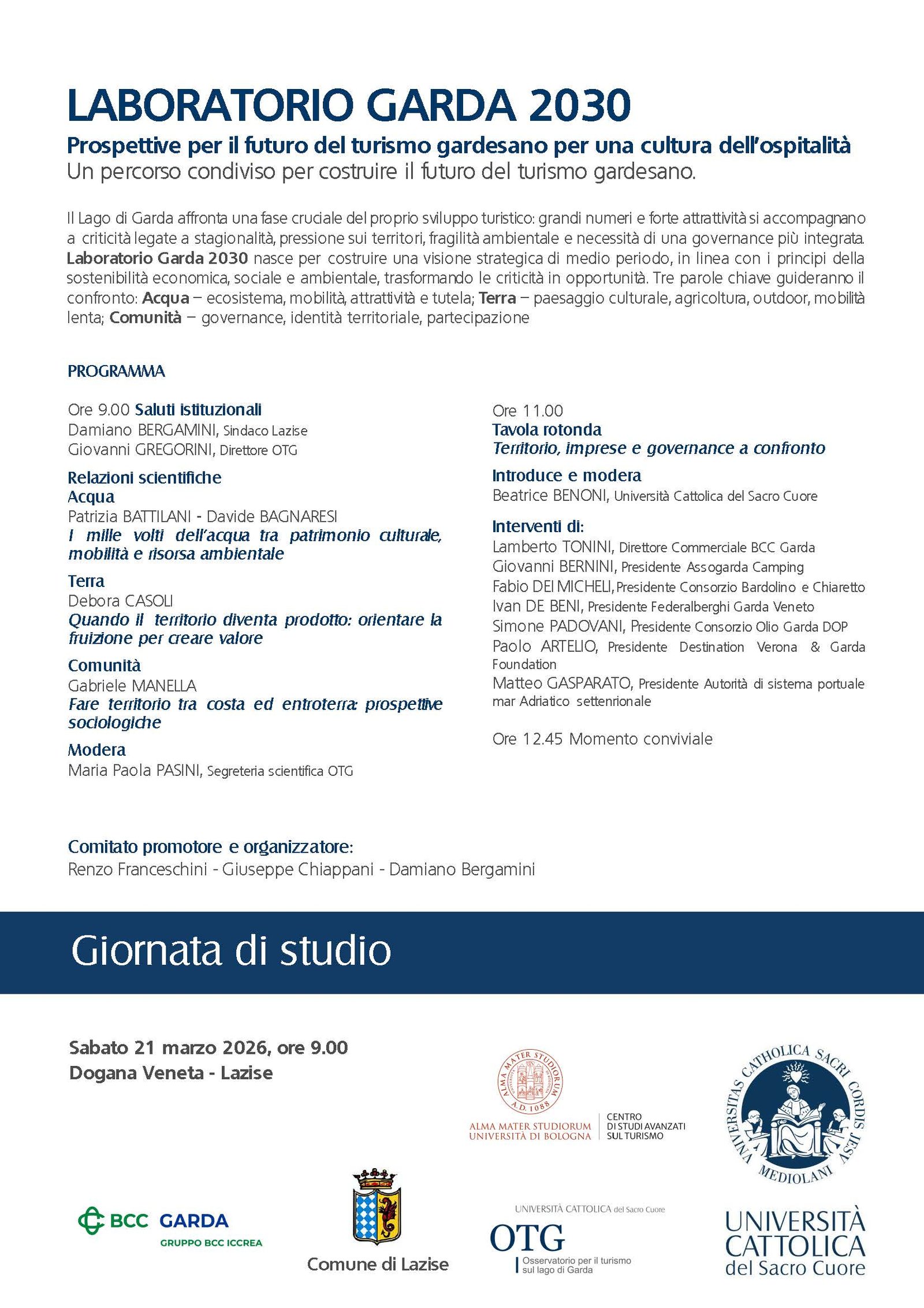 Lazise Hosts Garda 2030 Lab to Shape Sustainable Tourism Future