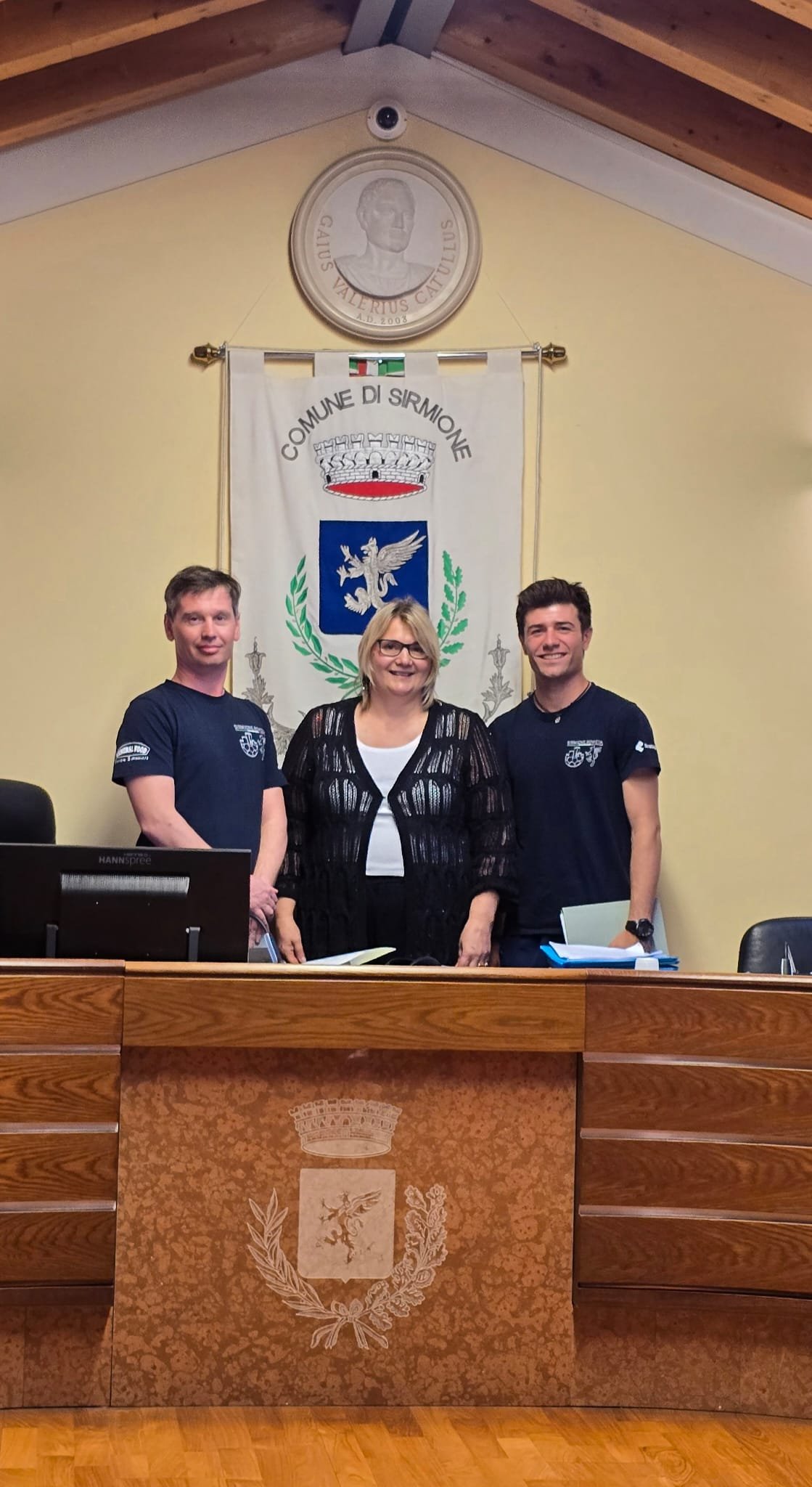 Sirmione Honors Girardello and Detommasi for AED Rescue