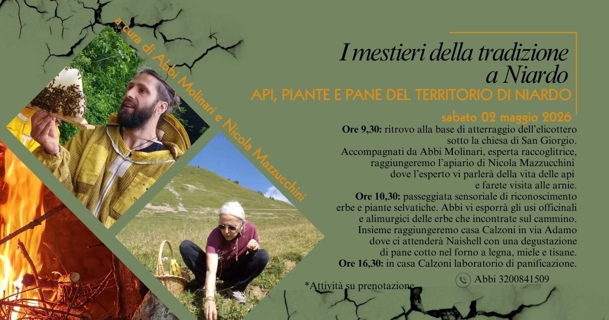 Niardo's LontanoVerde Festival Energizes Sant’Obizio 2026 With Plant, Bee and Bread Events