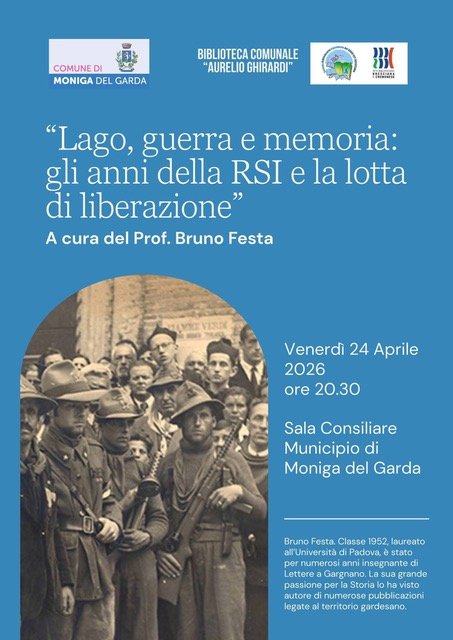Moniga del Garda Honors Resistance and Liberation with Commemorative Evening