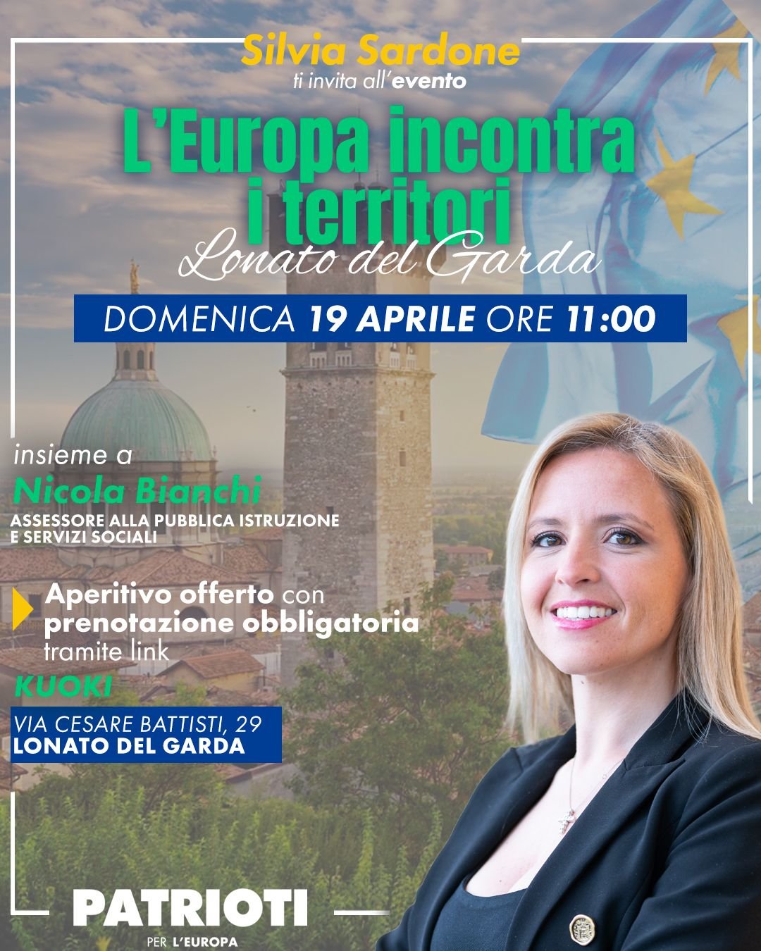Lonato del Garda Hosts Key EU and Local Leaders Summit on April 19