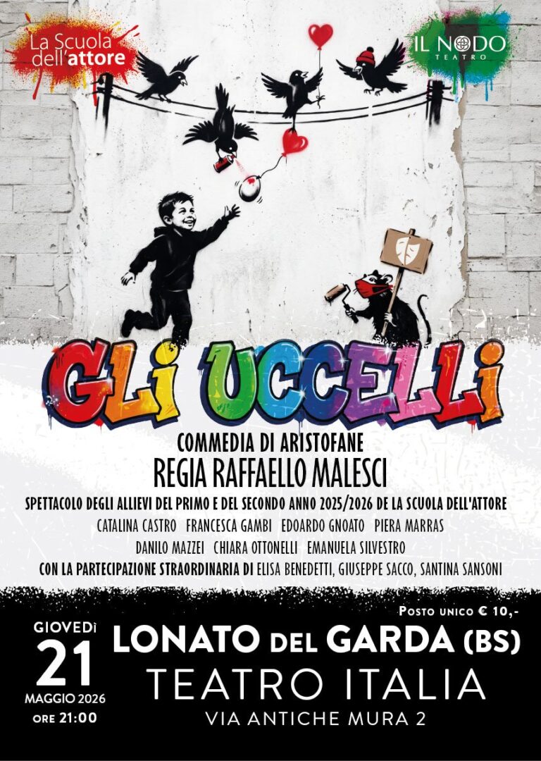 Aristophanes' Birds Staged at Teatro Italia in Lonato del Garda