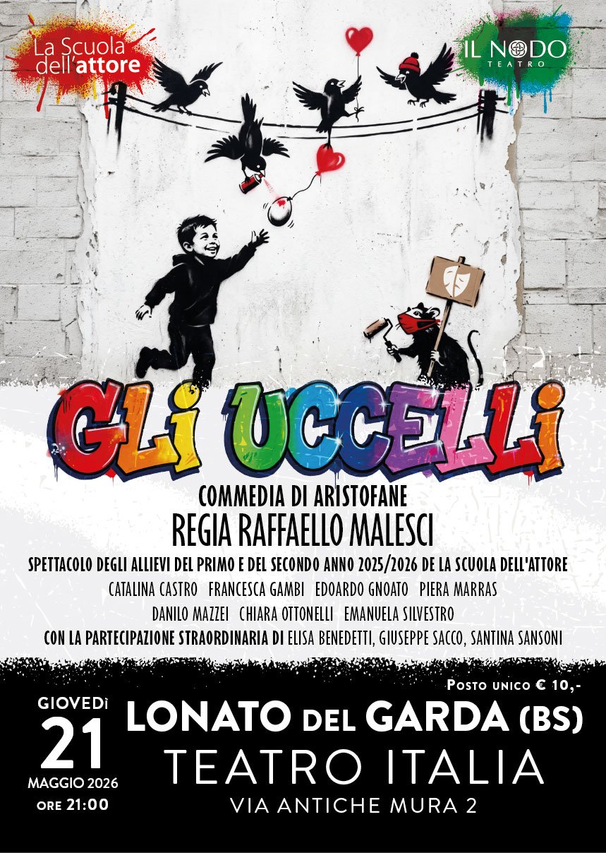 Aristophanes' Birds Staged at Teatro Italia in Lonato del Garda