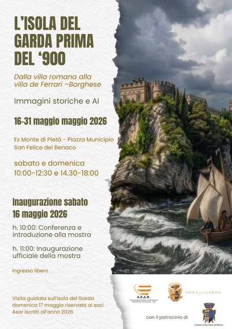 San Felice del Benaco Hosts Historical Exhibition on Isola del Garda