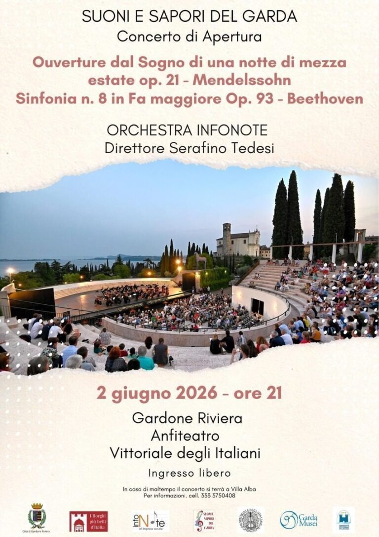 Garda Sounds and Flavors Festival Opens With Inaugural Concert in Gardone Riviera