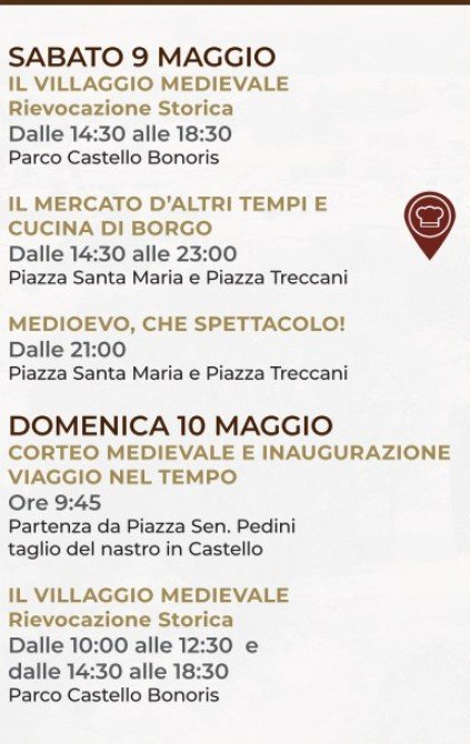 Montichiari Kicks Off Maggio Monteclarense With Medieval Reenactments and Procession