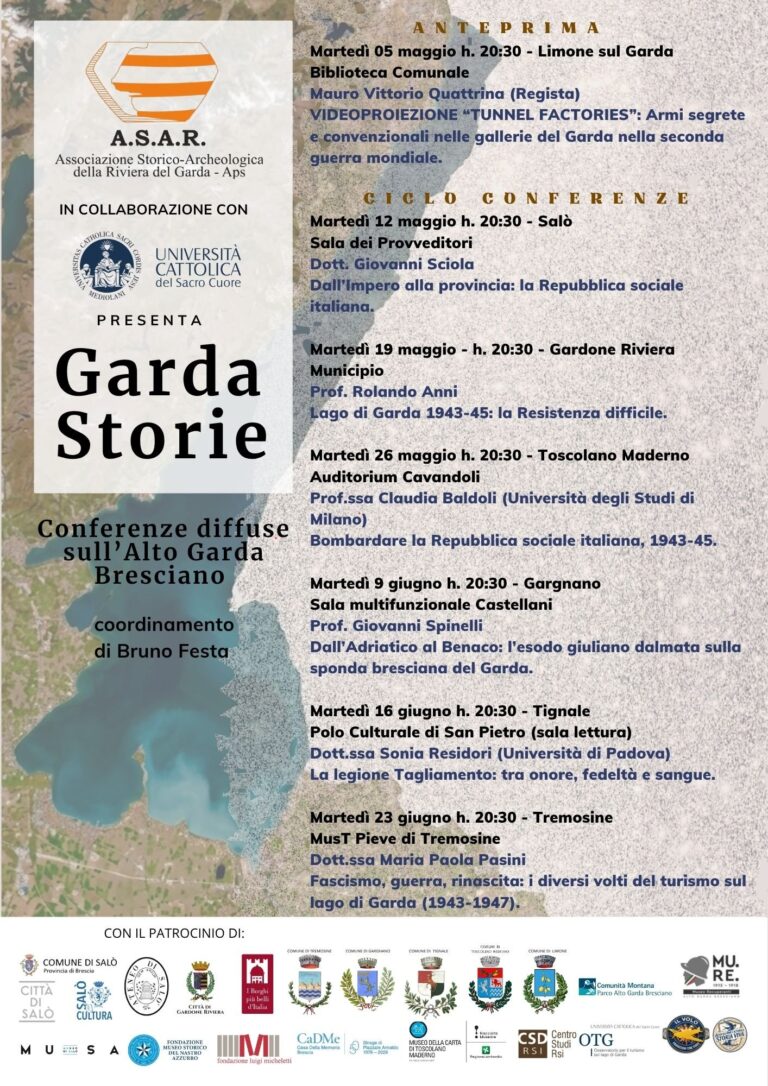 Garda Stories Presents Conferences on Brescia's Upper Garda