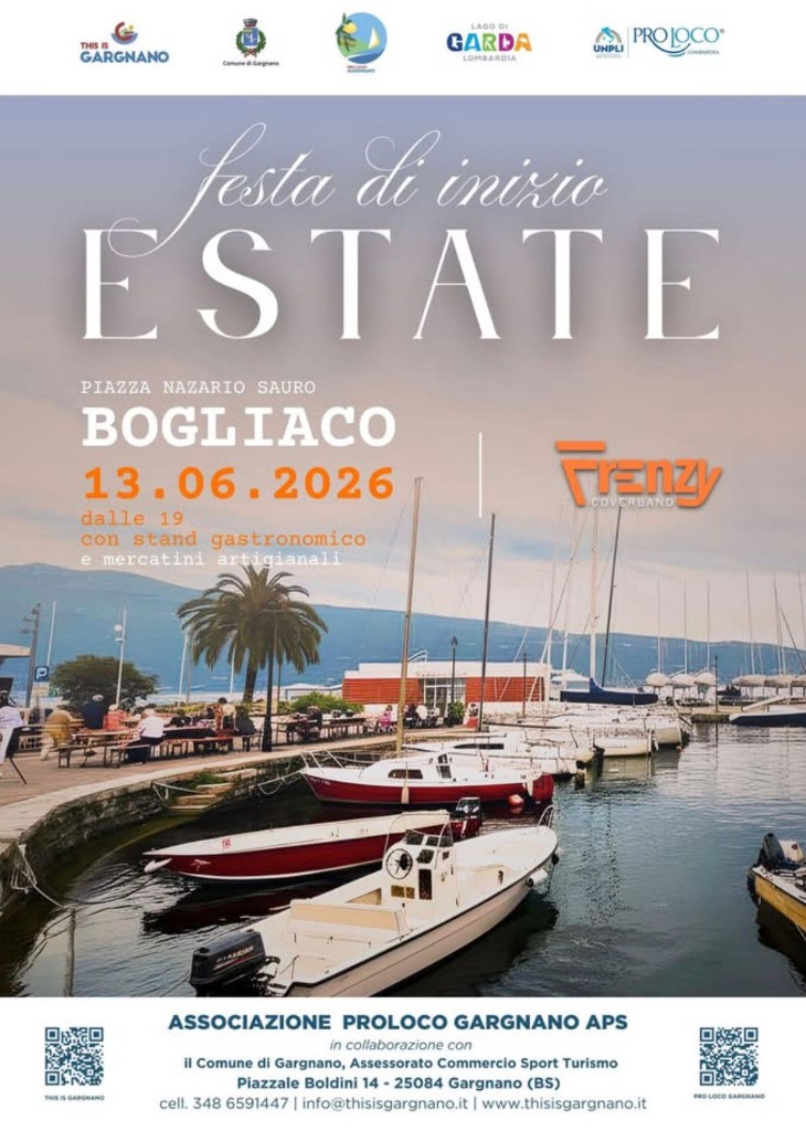 Bogliaco Kicks Off Summer Festival with Music and Gastronomy