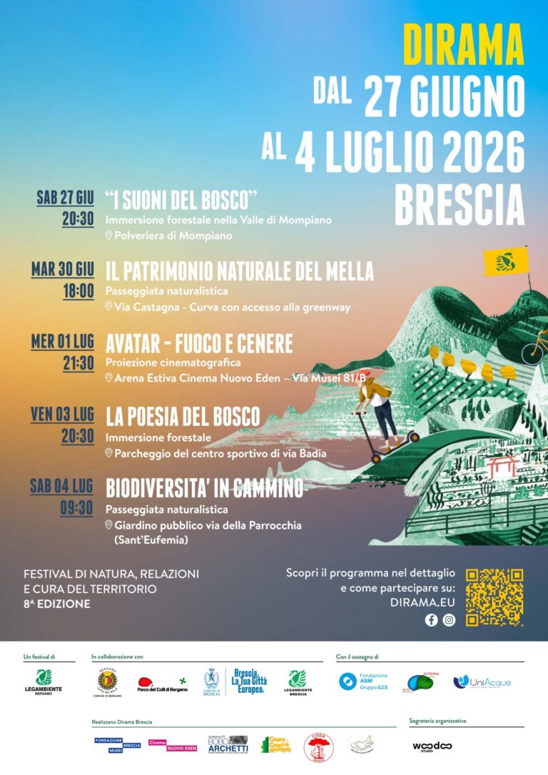 Dirama Festival in Brescia Puts Nature and Land Stewardship at the Center, June 27–July 4
